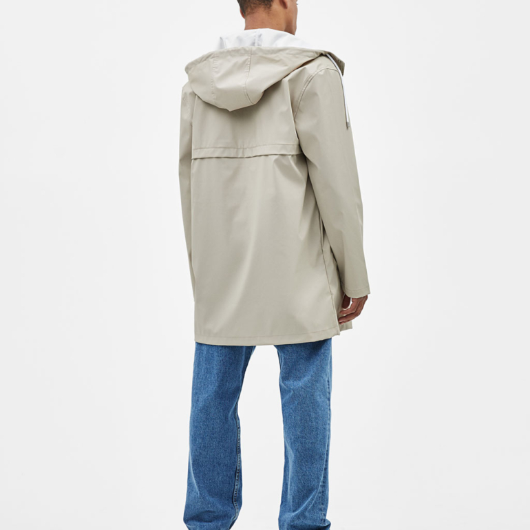Raincoat with slogan print 2 Raincoat with slogan print