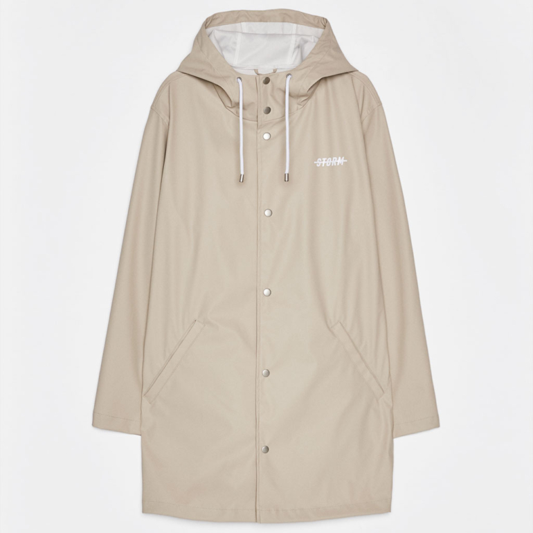 Raincoat with slogan print 5 Raincoat with slogan print
