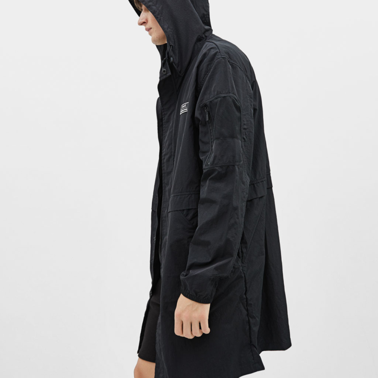 Hooded nylon parka 4 Hooded nylon parka