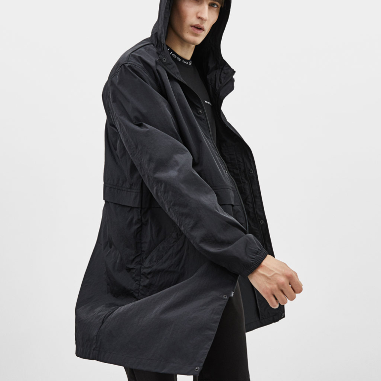 Hooded nylon parka 3 Hooded nylon parka