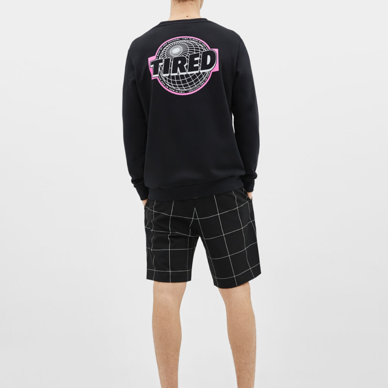 Cut and sew sweatshirt 2 Cut and sew sweatshirt