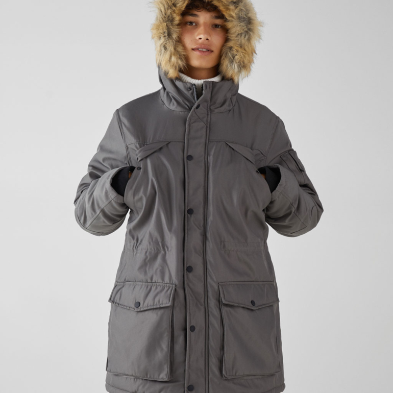 Parka with hood 2 Parka with hood